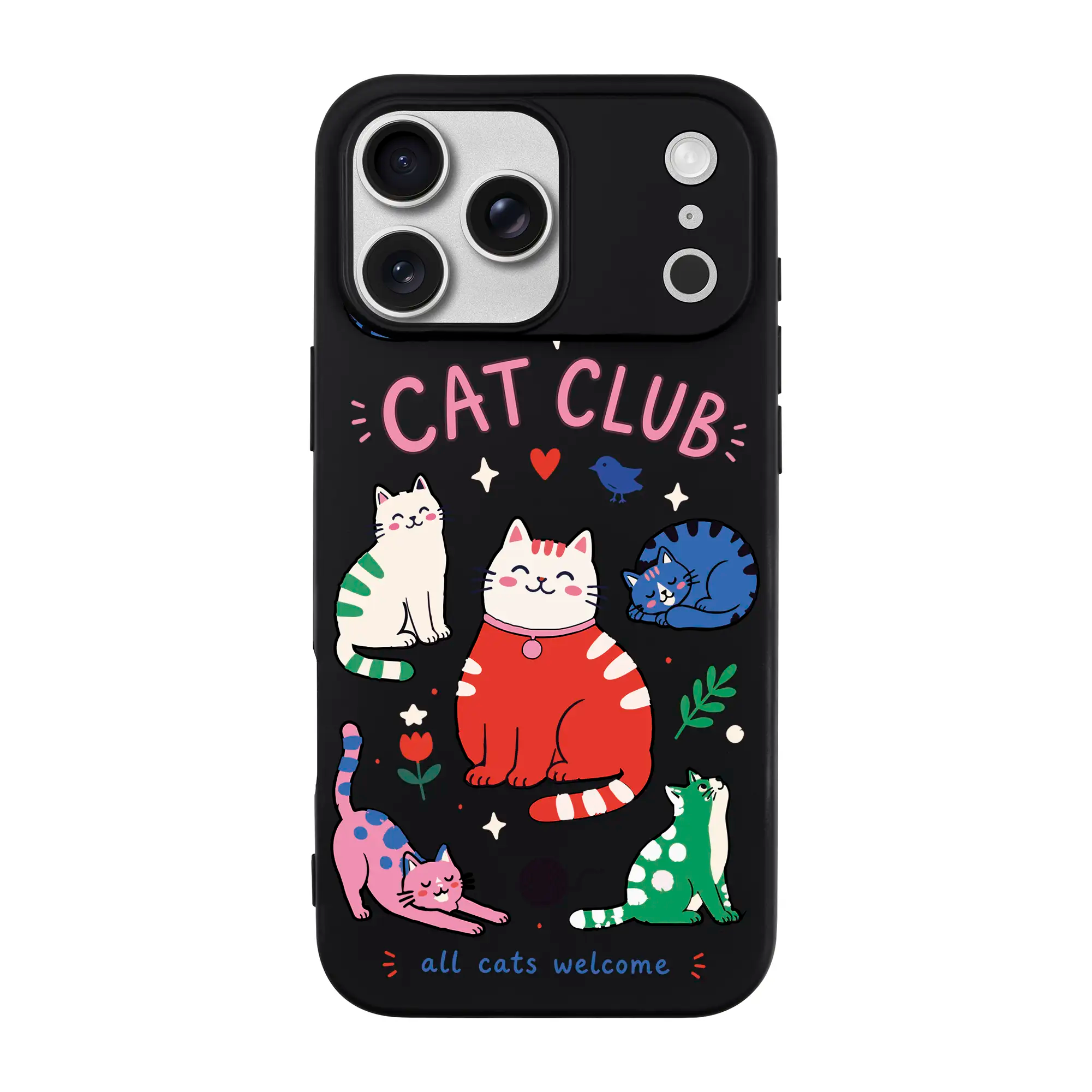 Cat Club-Ultra Silikon Kılıf-Iphone 17 Pro Max