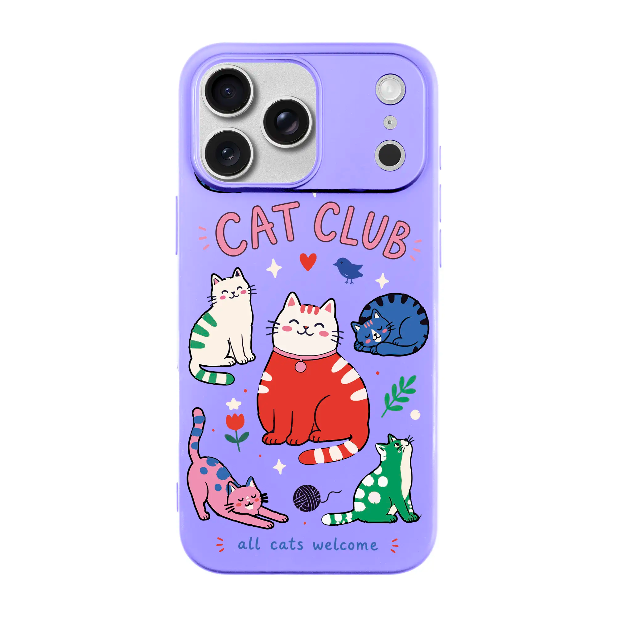 Cat Club-Ultra Silikon Kılıf-Iphone 17 Pro Max