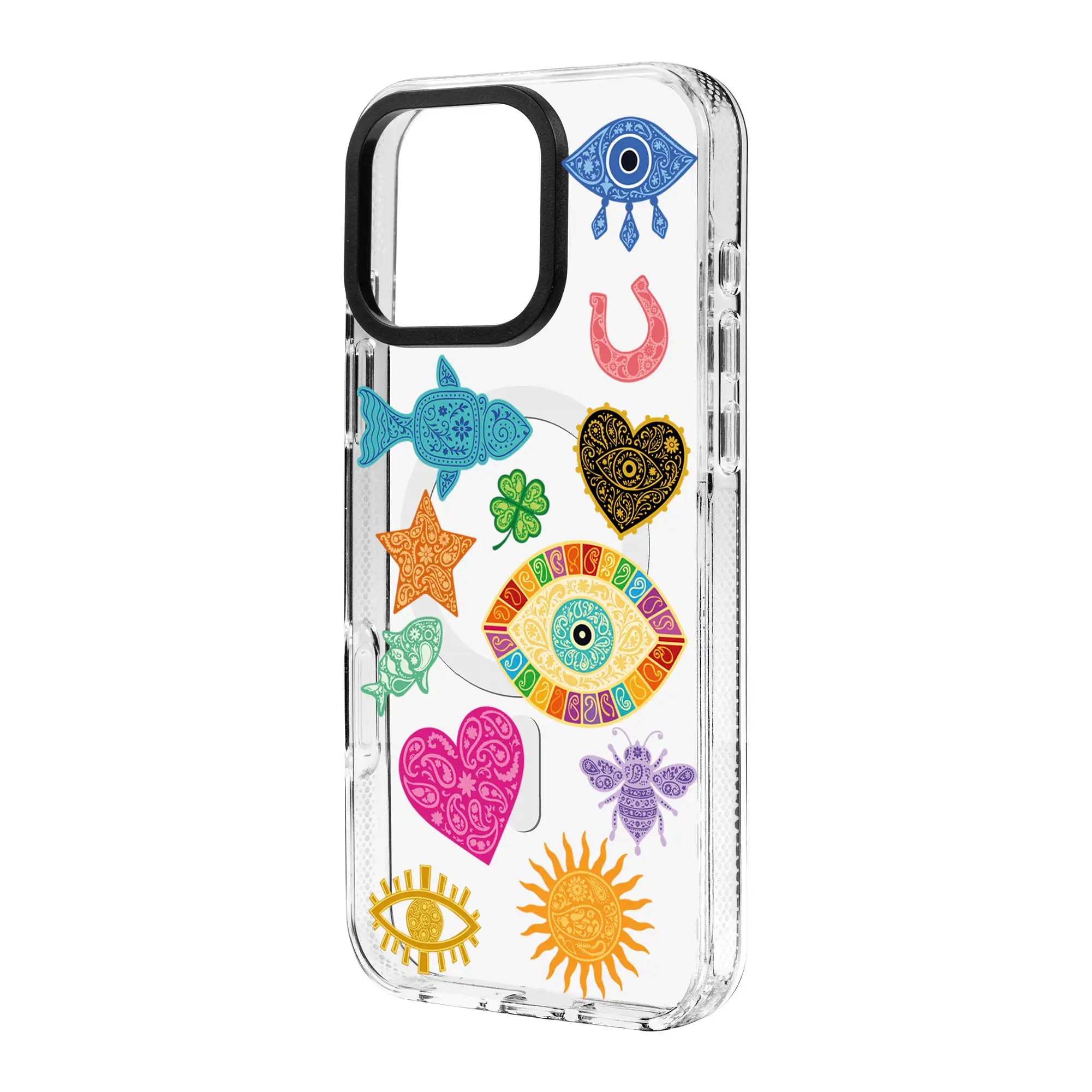 Charms By Berrin Özkan-Clear Kılıf Magsafe Özellikli - Iphone 17