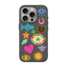 Charms By Berrin Özkan-Leather Premium Kılıf Magsafe Özellikli - Iphone 15 Pro