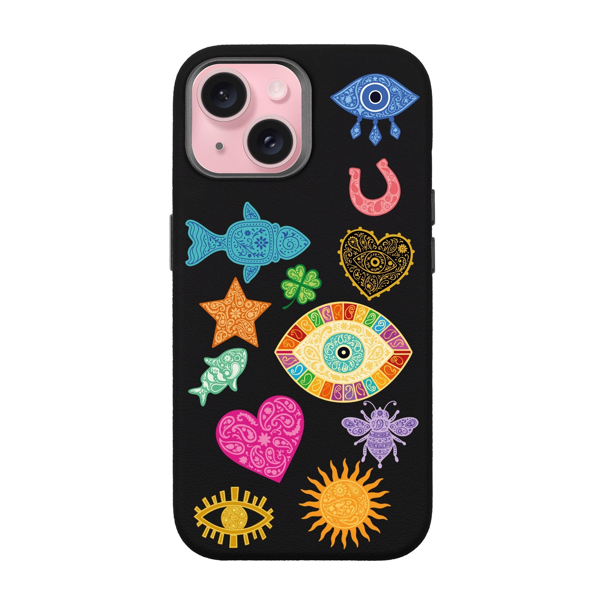 Charms By Berrin Özkan-Leather Premium Kılıf Magsafe Özellikli - Iphone 15