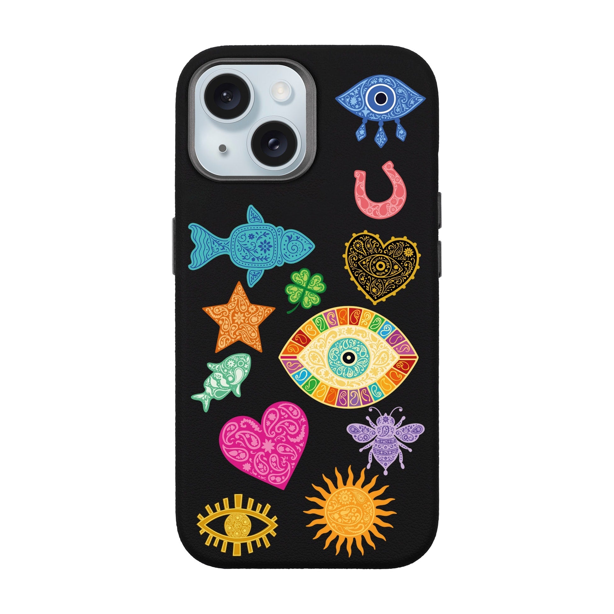 Charms By Berrin Özkan-Leather Premium Kılıf Magsafe Özellikli - Iphone 15