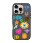 Charms By Berrin Özkan-Leather Premium Kılıf Magsafe Özellikli - Iphone 16 Pro