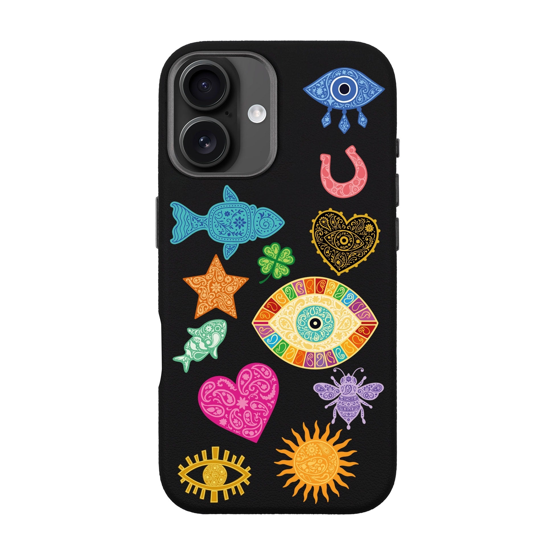 Charms By Berrin Özkan-Leather Premium Kılıf Magsafe Özellikli - Iphone 16