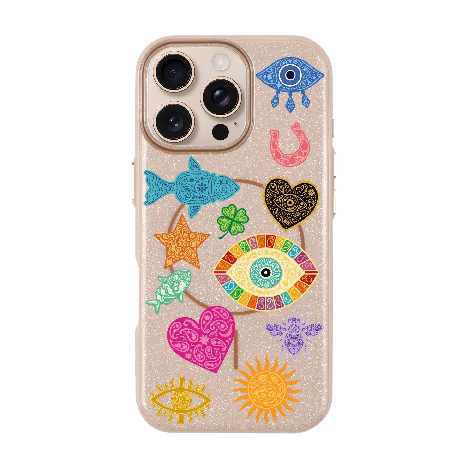 Charms By Berrin Özkan-Radiant Kılıf Magsafe Özellikli - Iphone 16 Pro Max