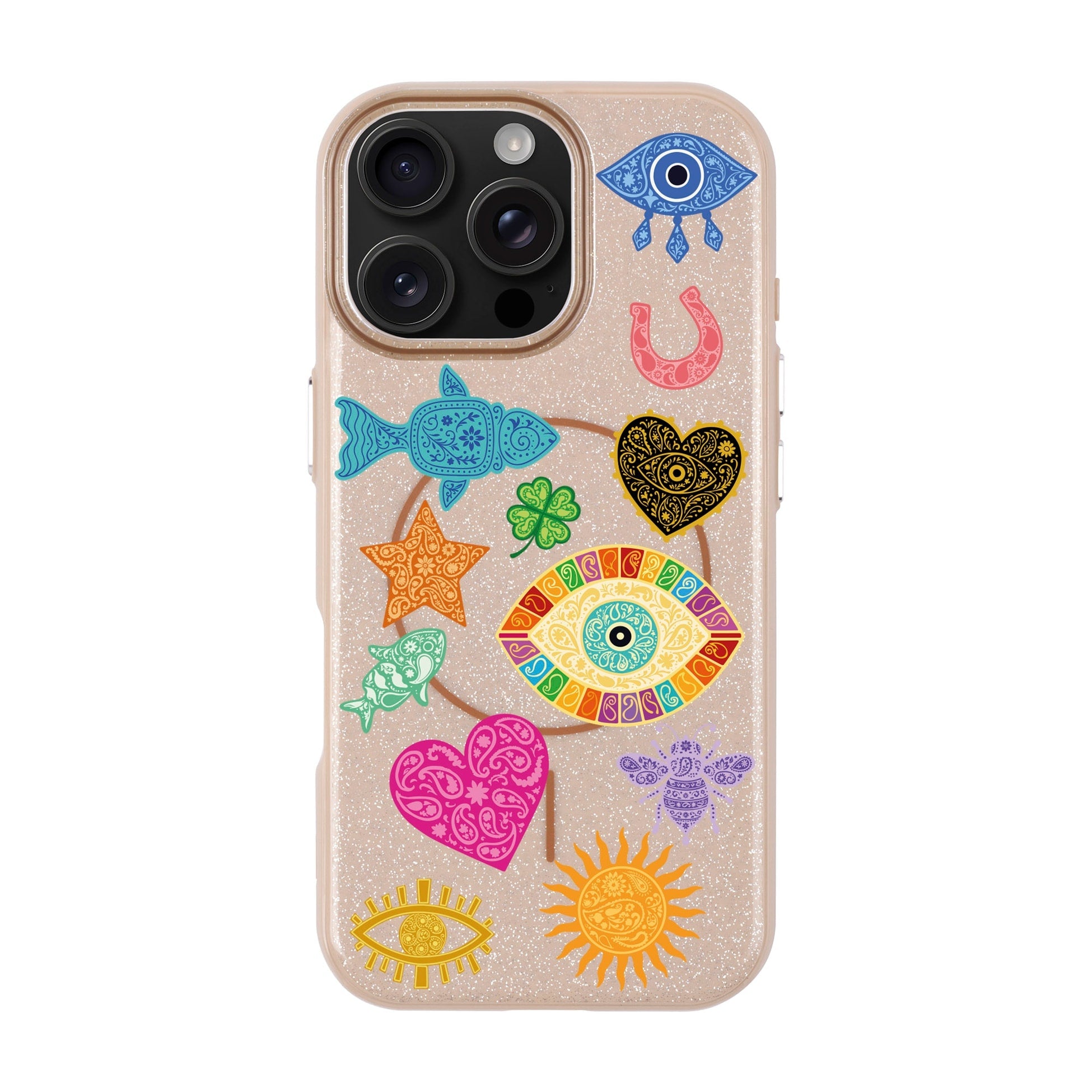 Charms By Berrin Özkan-Radiant Kılıf Magsafe Özellikli - Iphone 16 Pro Max