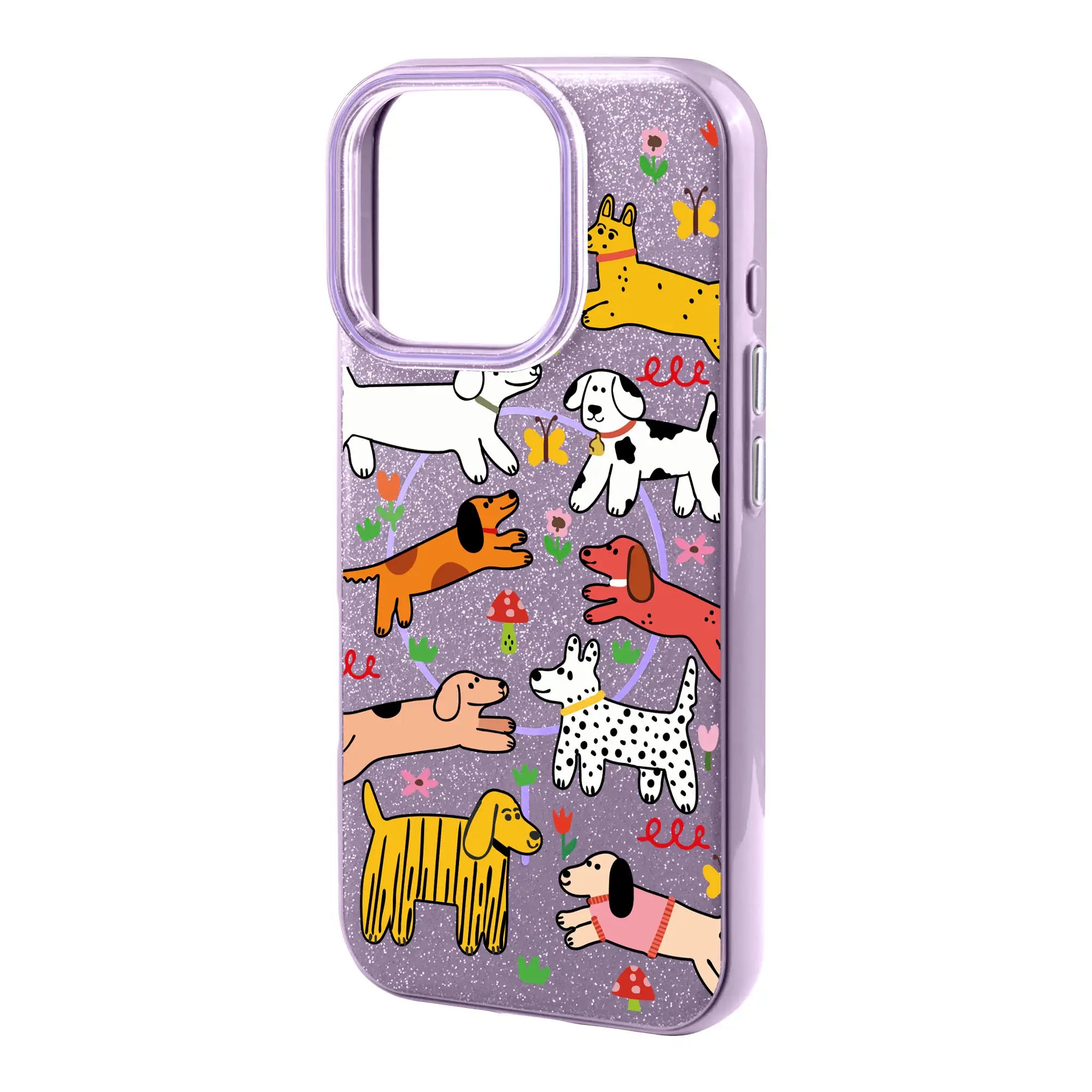 Cheerful Dogs-Radiant Kılıf Magsafe Özellikli - Iphone 15