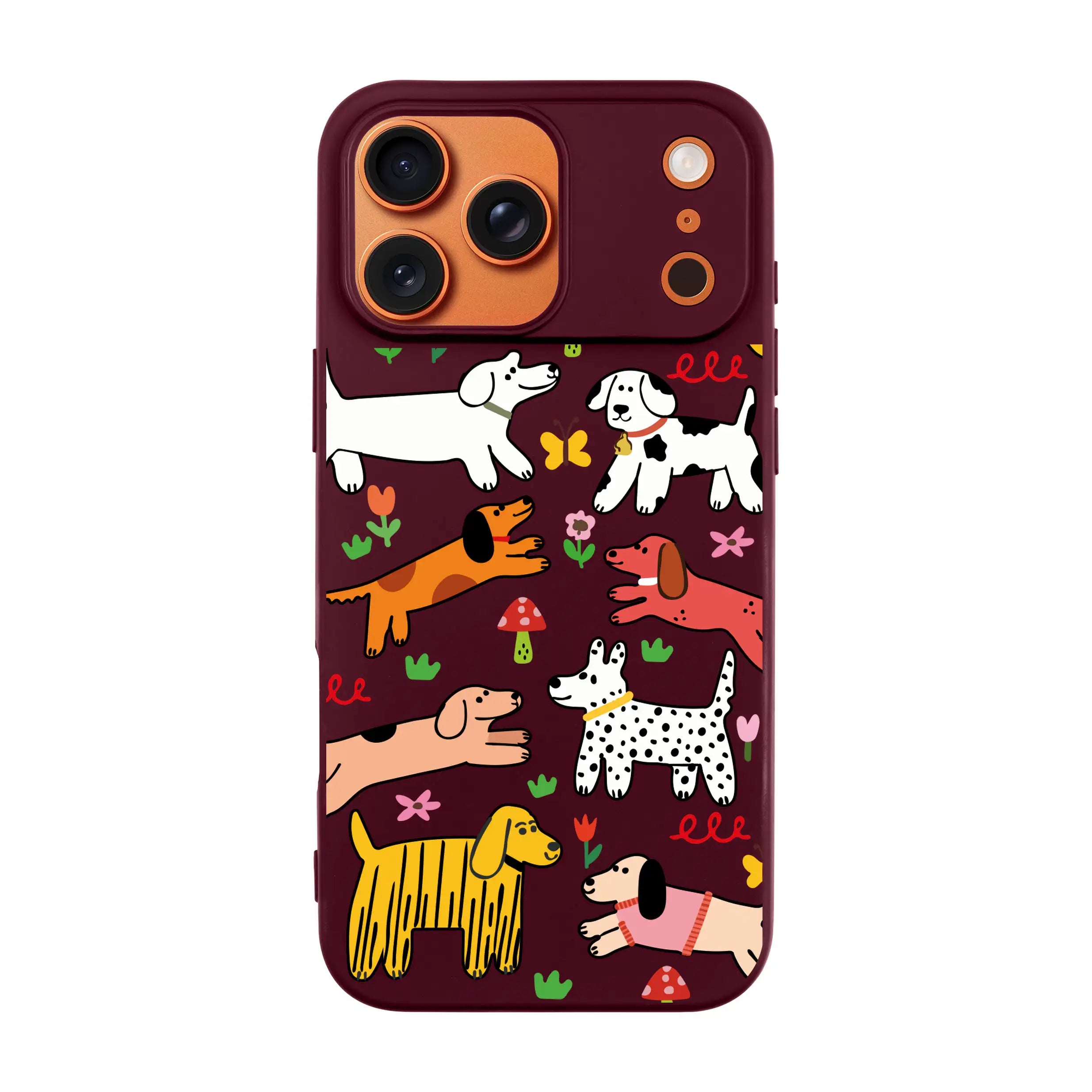 Cheerful Dogs-Ultra Silikon Kılıf-Iphone 17