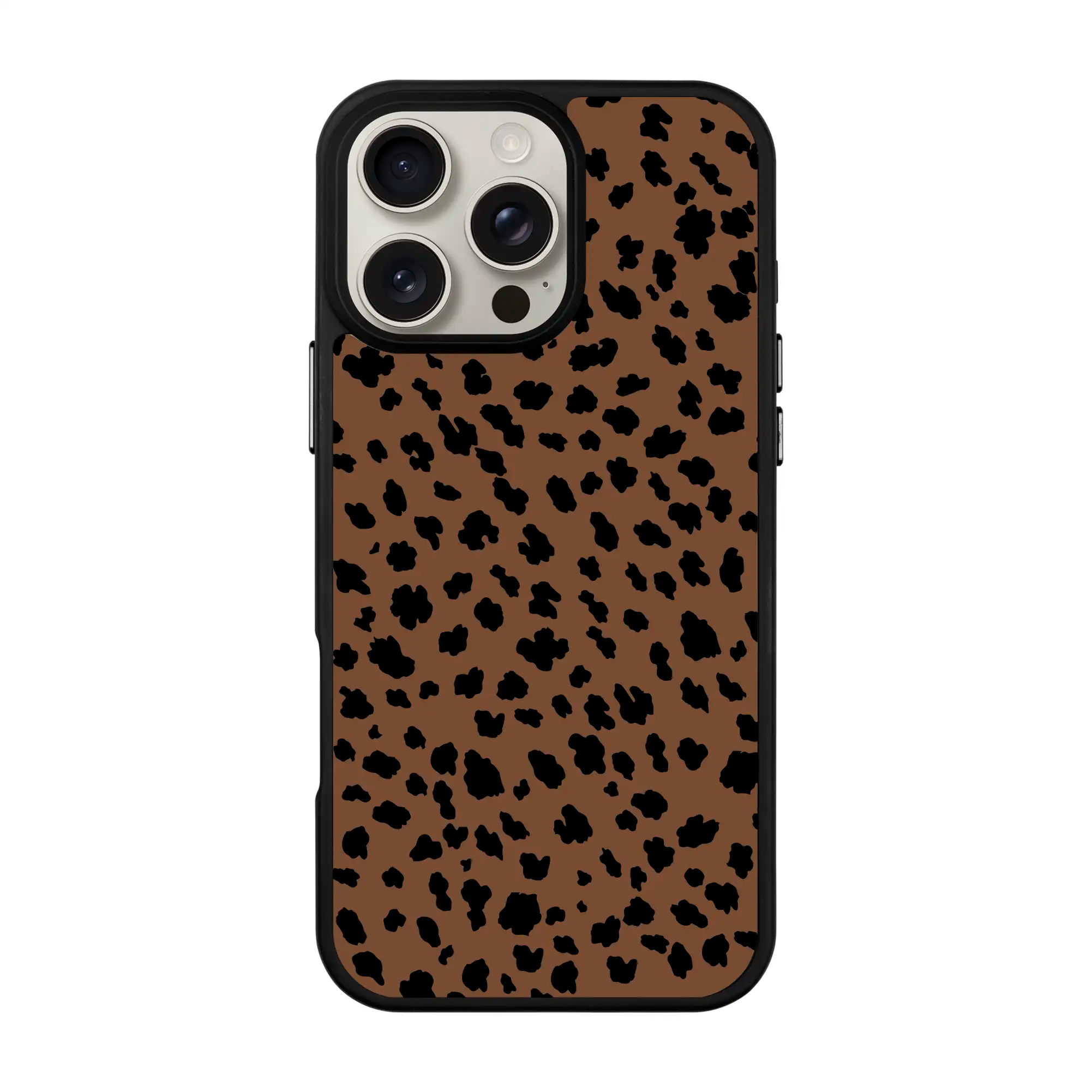 Classic Leopard-Blur Kılıf Magsafe Özellikli - Iphone 16 Pro Max