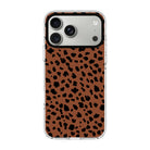 Classic Leopard-Clear Kılıf Magsafe Özellikli - Iphone 17 Pro