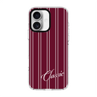 Classic Stripe-Clear Kılıf Magsafe Özellikli - Iphone 16