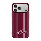 Classic Stripe-Ultra Silikon Kılıf-Iphone 17 Pro Max