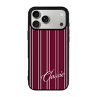 Classic Stripe-Ultra Silikon Kılıf-Iphone 17 Pro Max