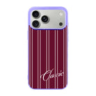 Classic Stripe-Ultra Silikon Kılıf-Iphone 17 Pro Max