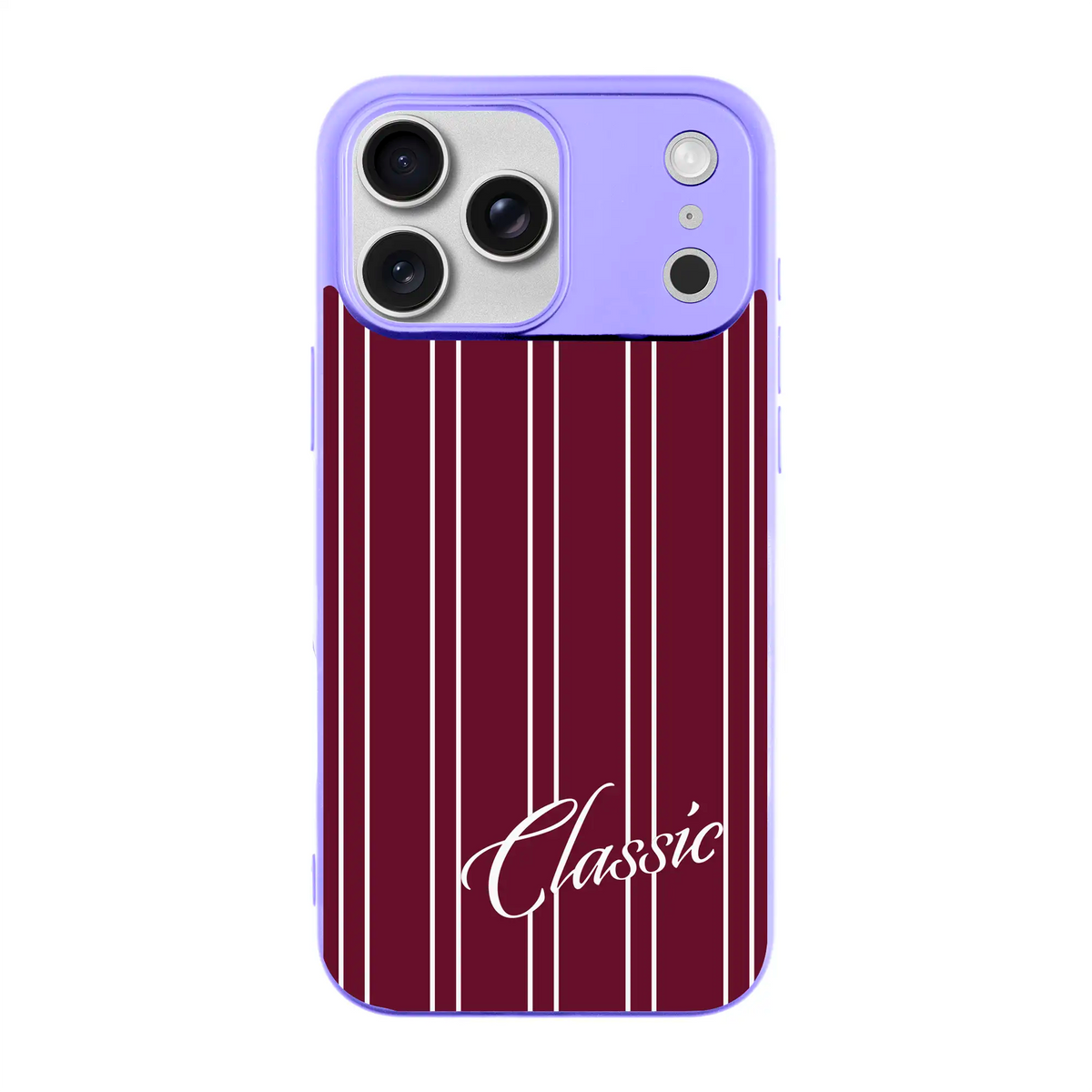 Classic Stripe-Ultra Silikon Kılıf-Iphone 17