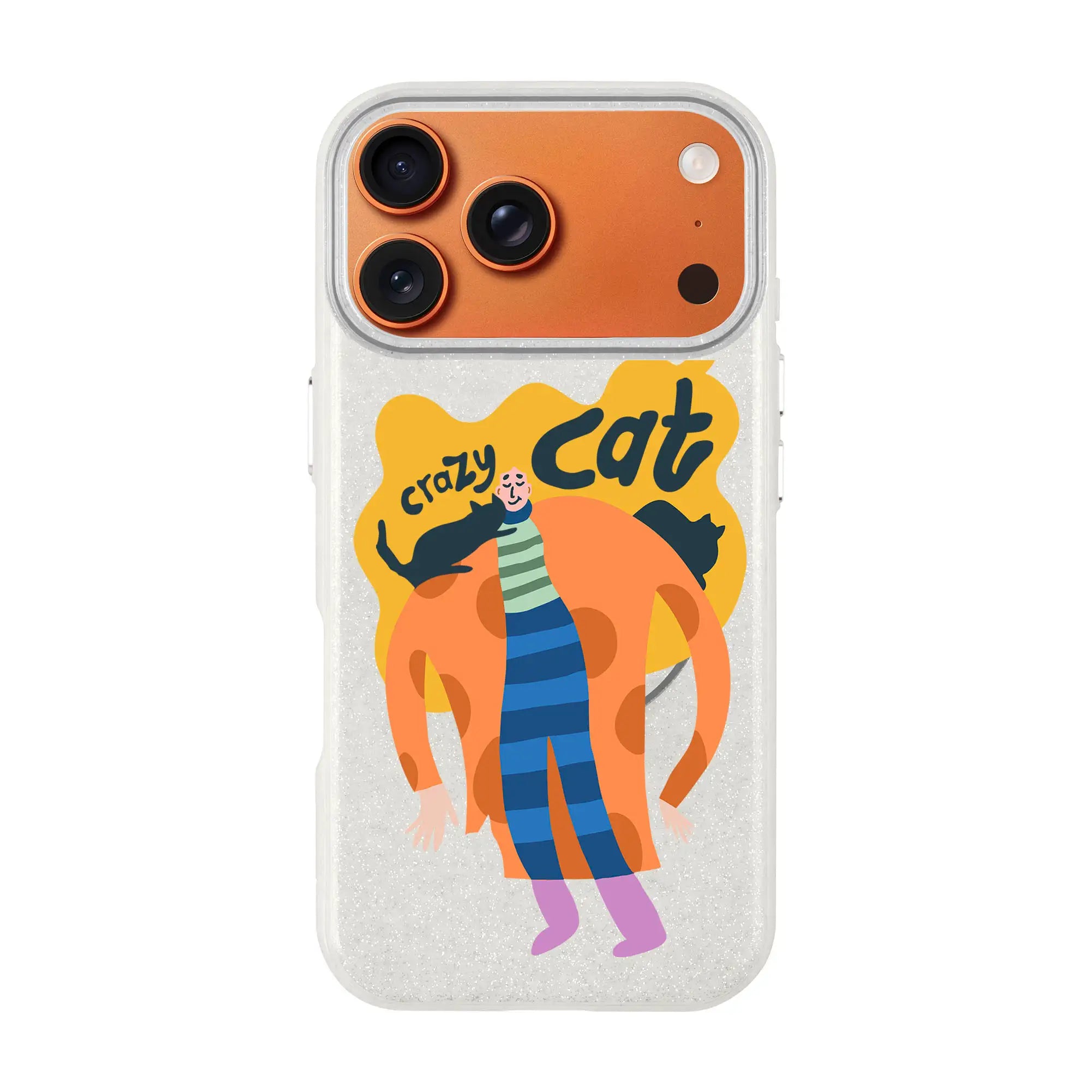 Crazy Cat-Radiant Kılıf Magsafe Özellikli - Iphone 17 Pro Max