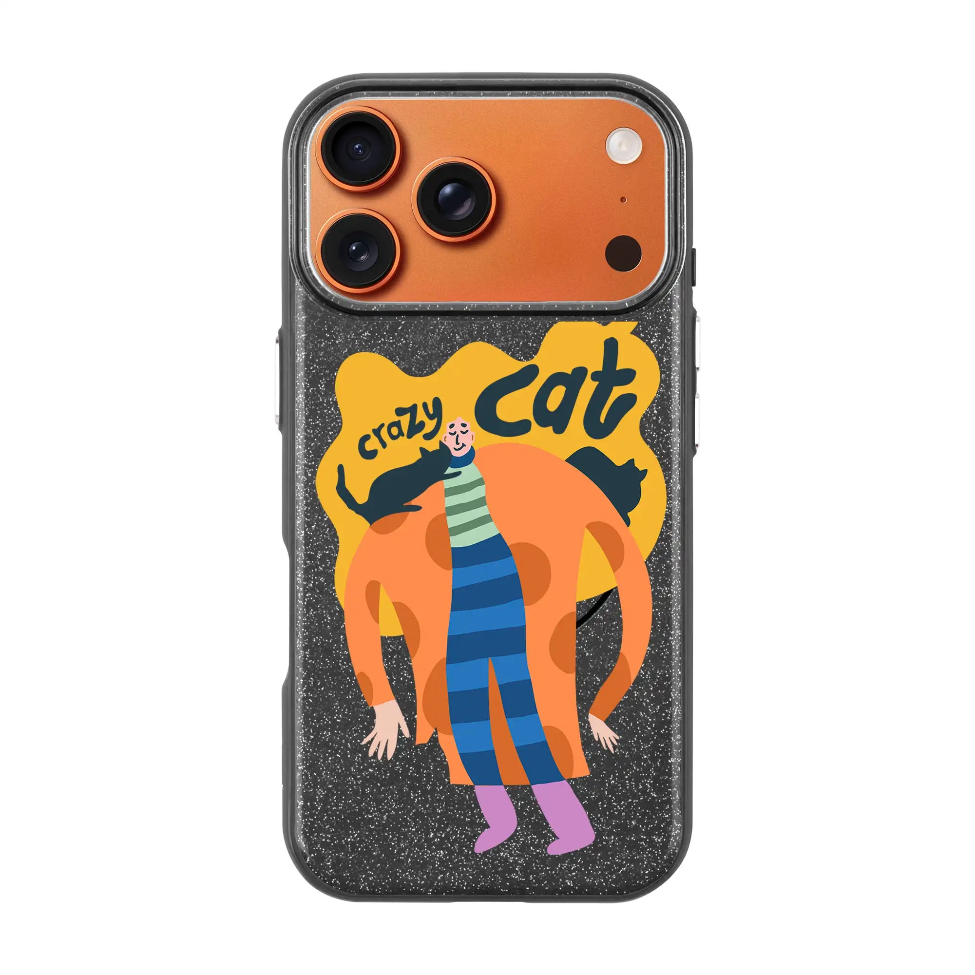 Crazy Cat-Radiant Kılıf Magsafe Özellikli - Iphone 17 Pro Max