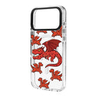 Crimson Brood-Clear Kılıf Magsafe Özellikli - Iphone 17 Pro