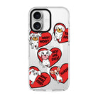 Dogs With Hearts-Clear Kılıf Magsafe Özellikli - Iphone 16