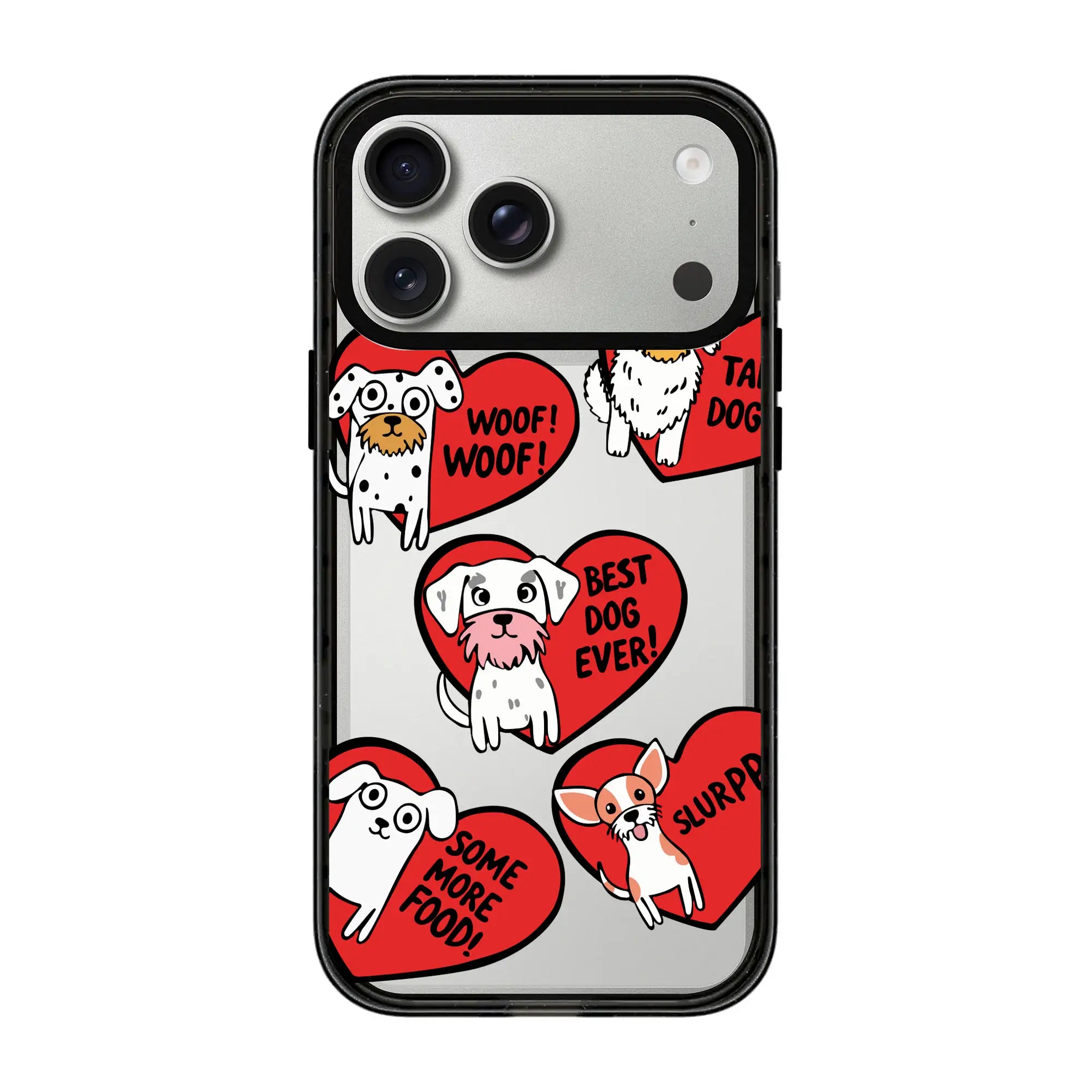 Dogs With Hearts-Power Kılıf - Iphone 17 Pro