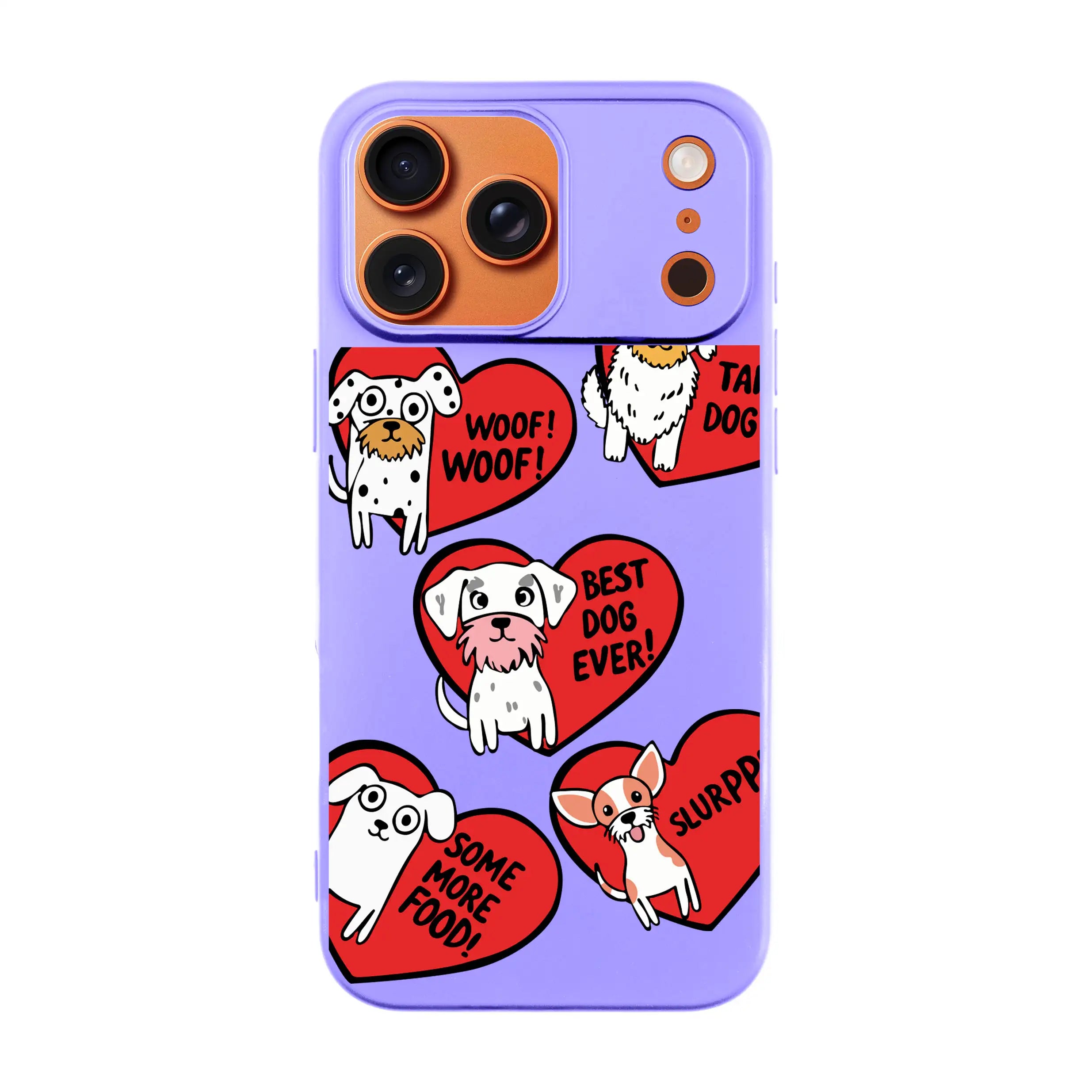 Dogs With Hearts-Ultra Silikon Kılıf-Iphone 17 Pro