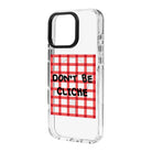 Don'T Be Cliche-Clear Kılıf Magsafe Özellikli - Iphone 17