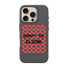 Don'T Be Cliche-Leather Premium Kılıf Magsafe Özellikli - Iphone 16 Pro