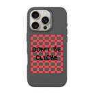 Don'T Be Cliche-Leather Premium Kılıf Magsafe Özellikli - Iphone 16 Pro