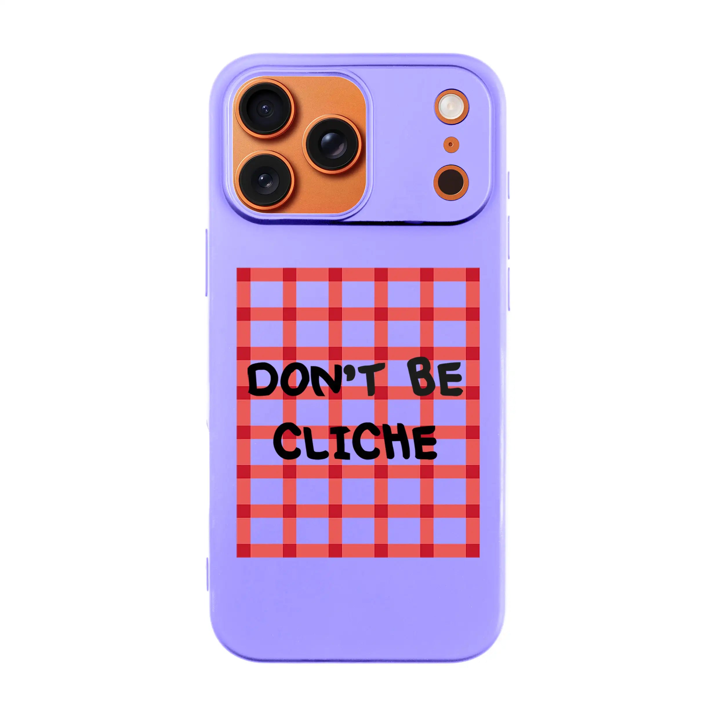 Don'T Be Cliche-Ultra Silikon Kılıf-Iphone 15 Pro