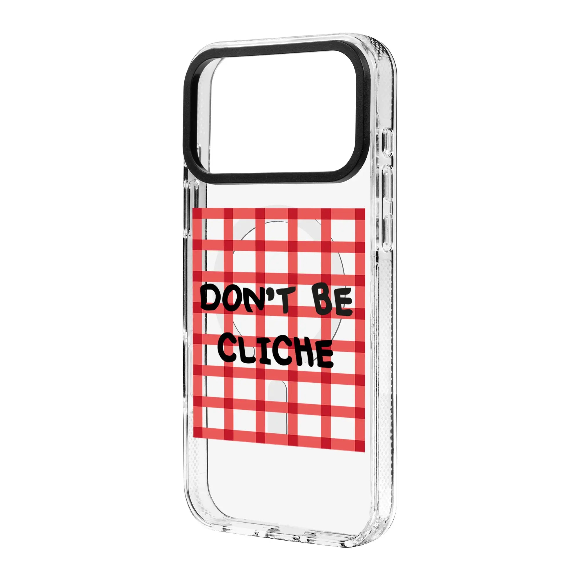 Don'T Be Cliche-Clear Kılıf Magsafe Özellikli - Iphone 17 Pro Max