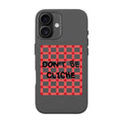 Don'T Be Cliche-Leather Premium Kılıf Magsafe Özellikli - Iphone 16 Plus