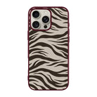 Espresso Zebra-Ultra Silikon Kılıf-Iphone 16 Plus
