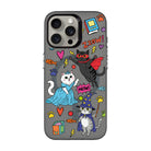 Fantastic Cats-Hold Kılıf Magsafe Özellikli - Iphone 15 Pro Max
