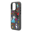 Fantastic Cats-Leather Premium Kılıf Magsafe Özellikli - Iphone 15 Pro Max