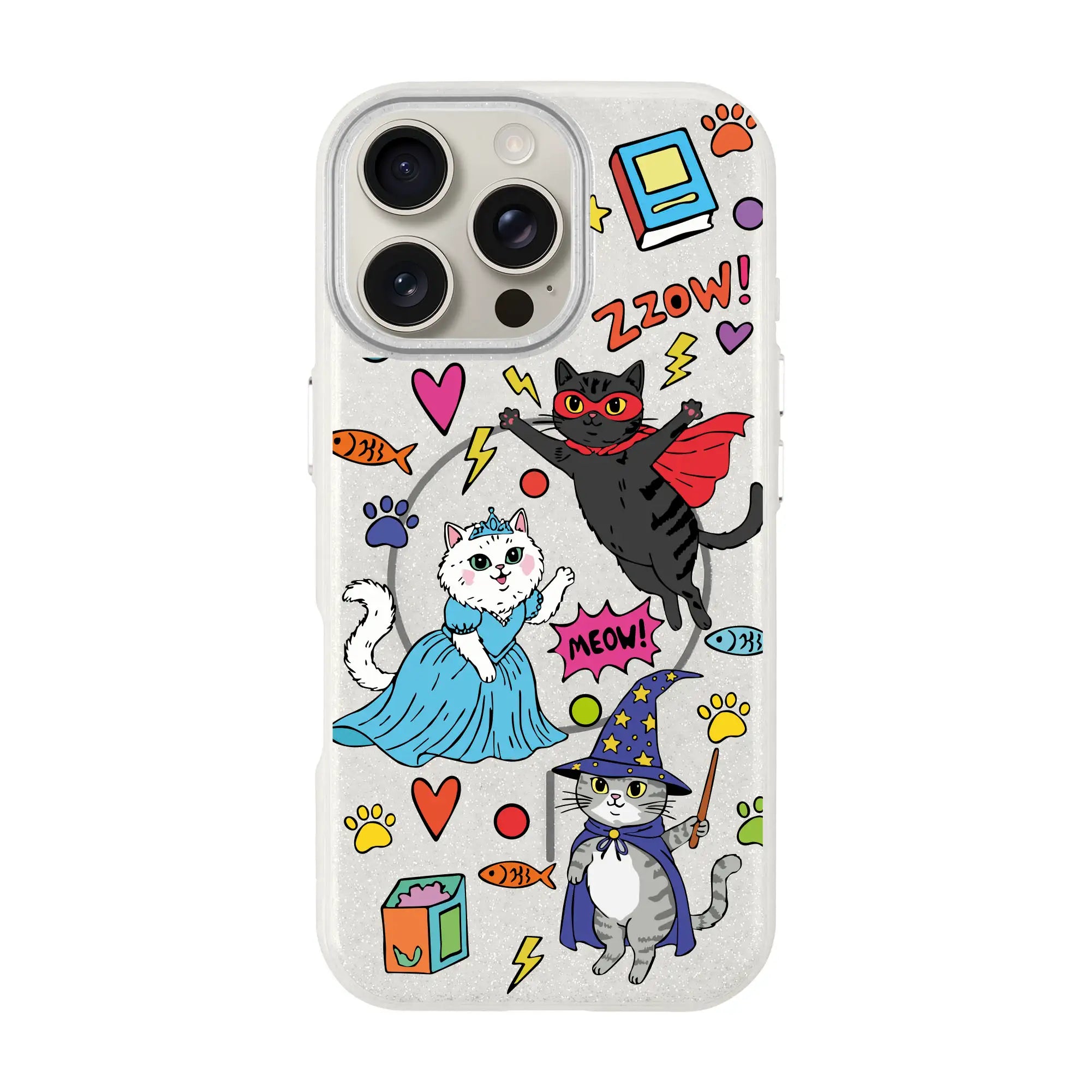 Fantastic Cats-Radiant Kılıf Magsafe Özellikli - Iphone 15 Plus