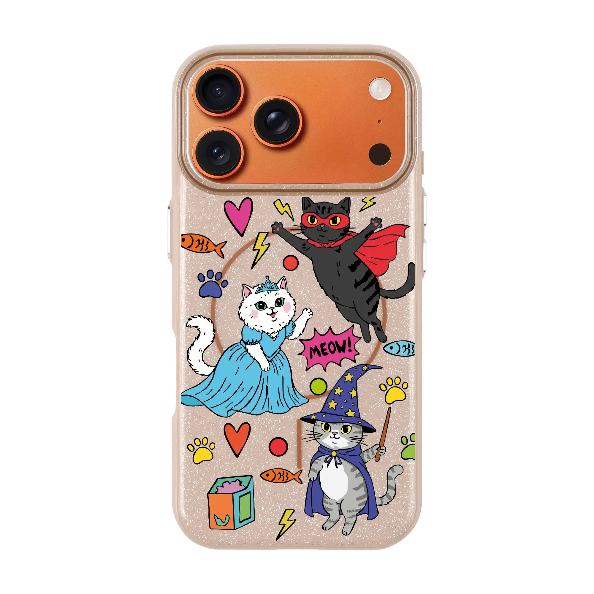 Fantastic Cats-Radiant Kılıf Magsafe Özellikli - Iphone 17