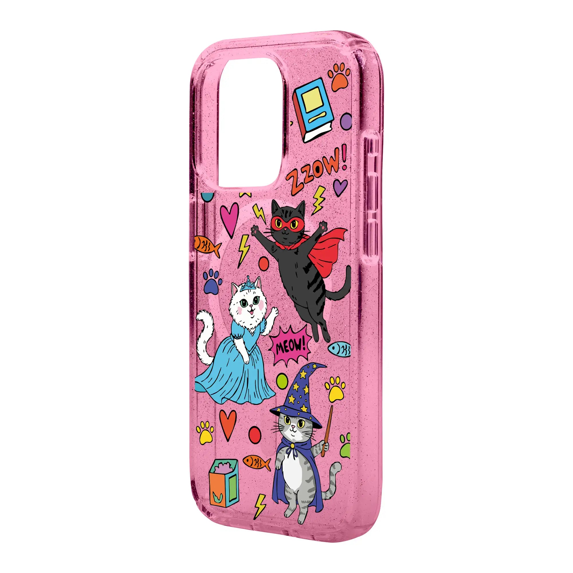 Fantastic Cats-Shiny Kılıf Magsafe Özellikli - Iphone 15