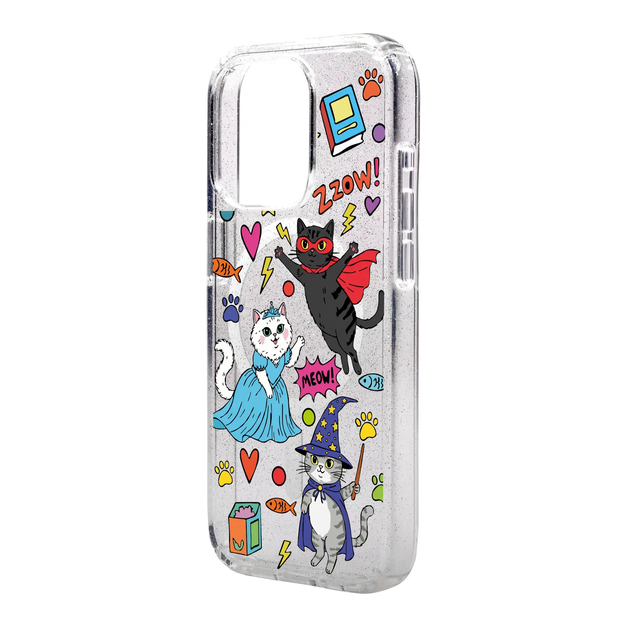Fantastic Cats-Shiny Kılıf Magsafe Özellikli - Iphone 15