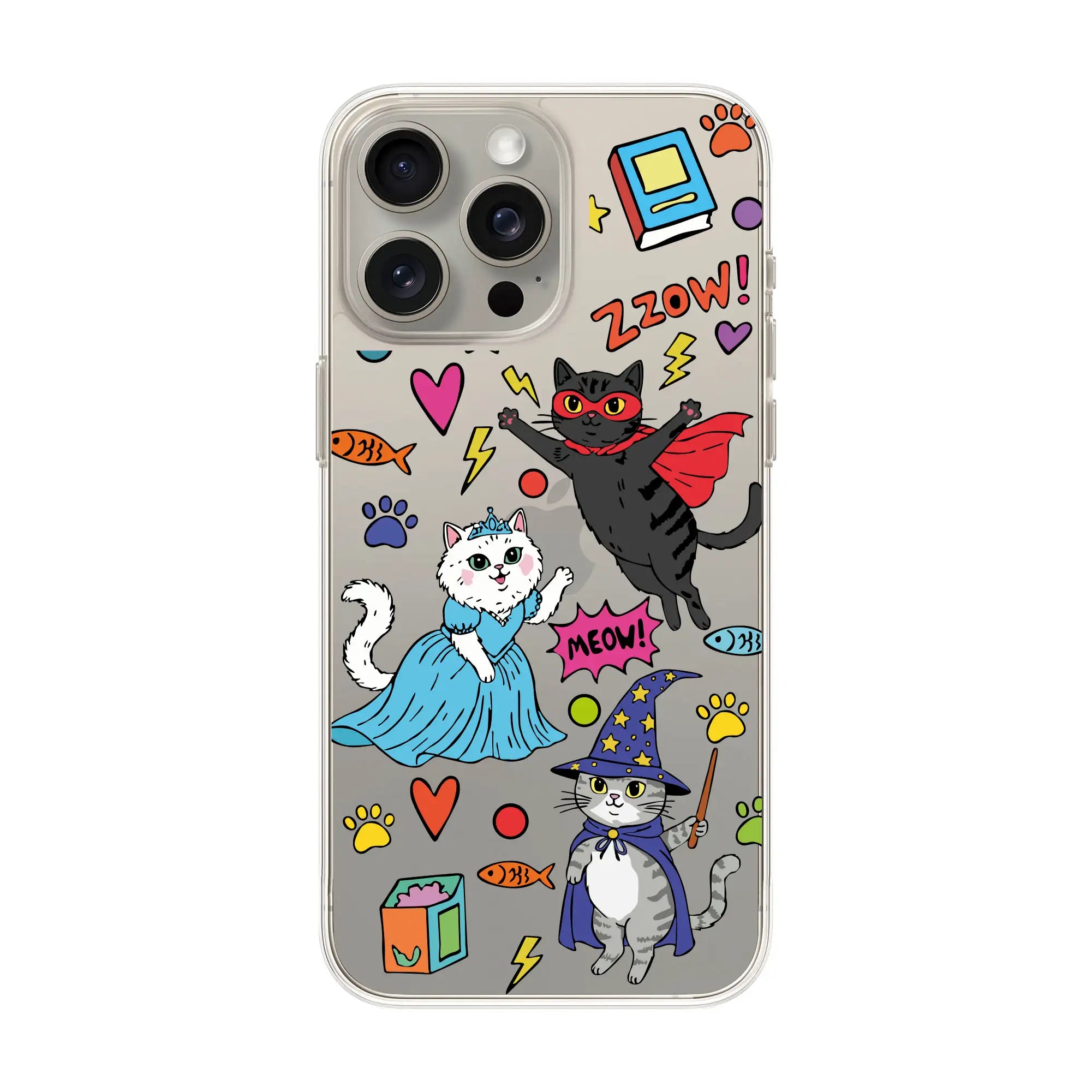 Fantastic Cats-Solid Kılıf - Iphone 15