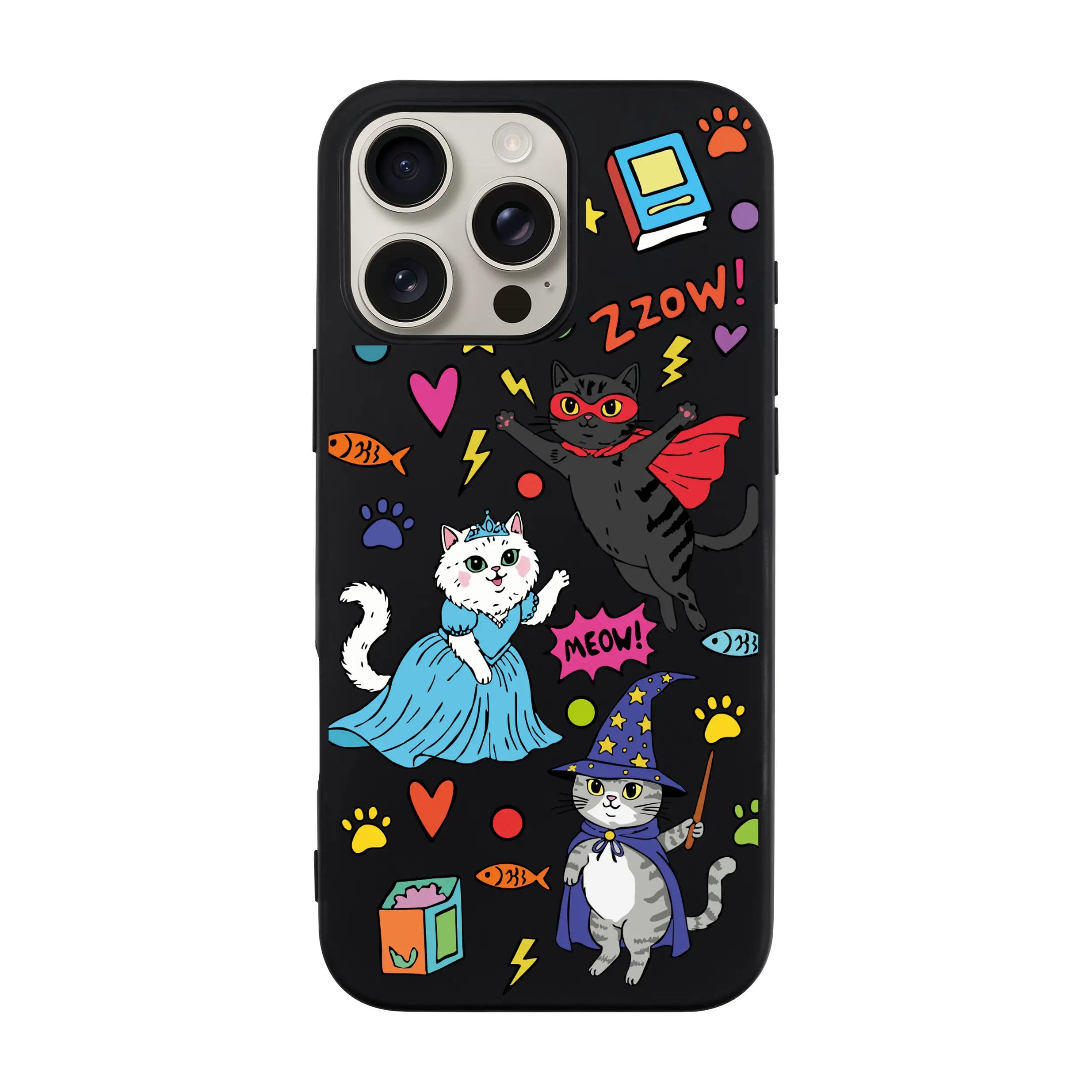 Fantastic Cats-Ultra Silikon Kılıf-Iphone 15