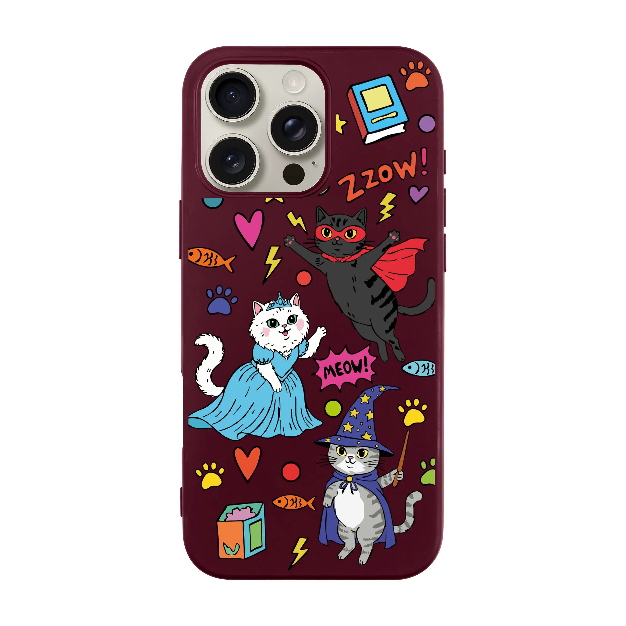 Fantastic Cats-Ultra Silikon Kılıf-Iphone 16E