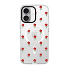 Flower Power-Clear Kılıf Magsafe Özellikli - Iphone 17