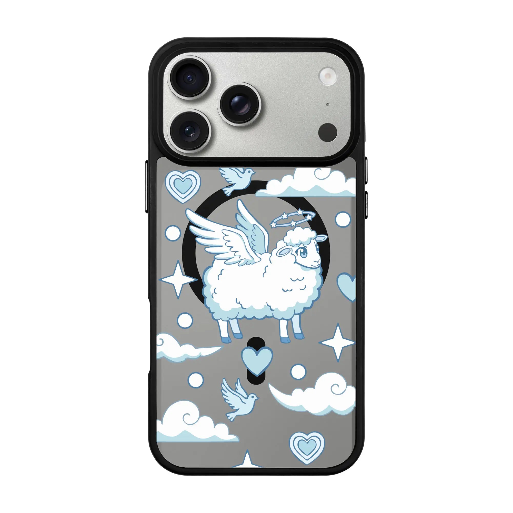 Flying Sheep-Blur Kılıf Magsafe Özellikli - Iphone 17 Pro Max