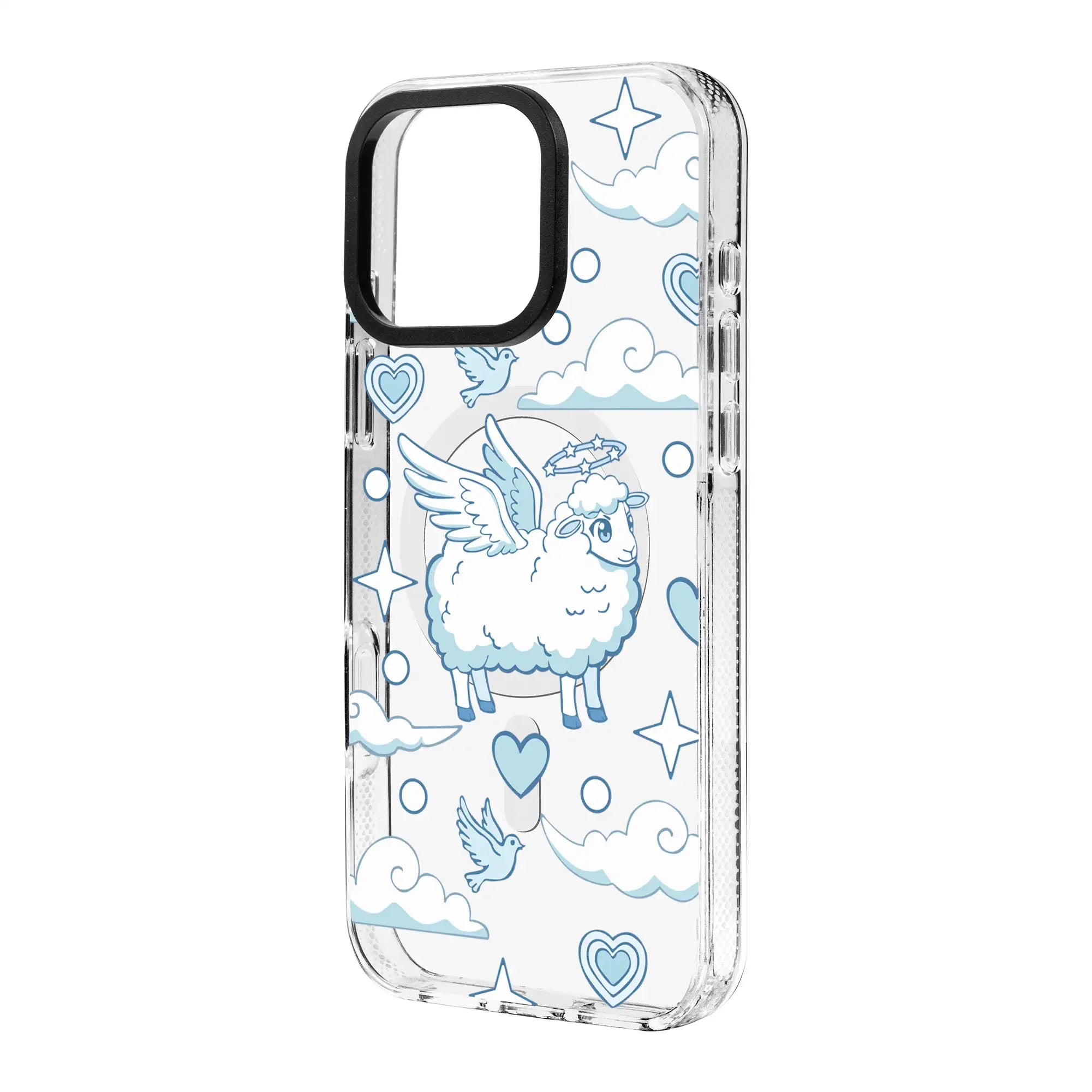 Flying Sheep-Clear Kılıf Magsafe Özellikli - Iphone 16E