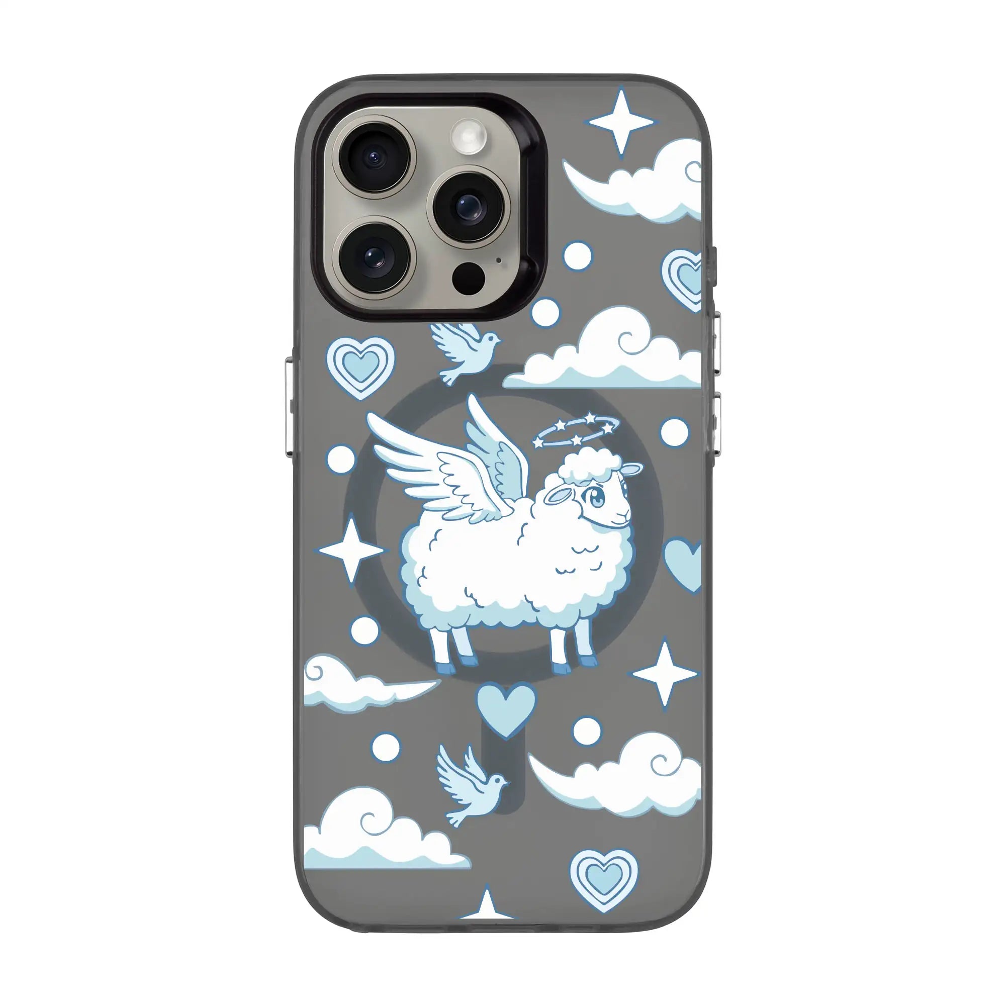 Flying Sheep-Hold Kılıf Magsafe Özellikli - Iphone 15 Pro Max