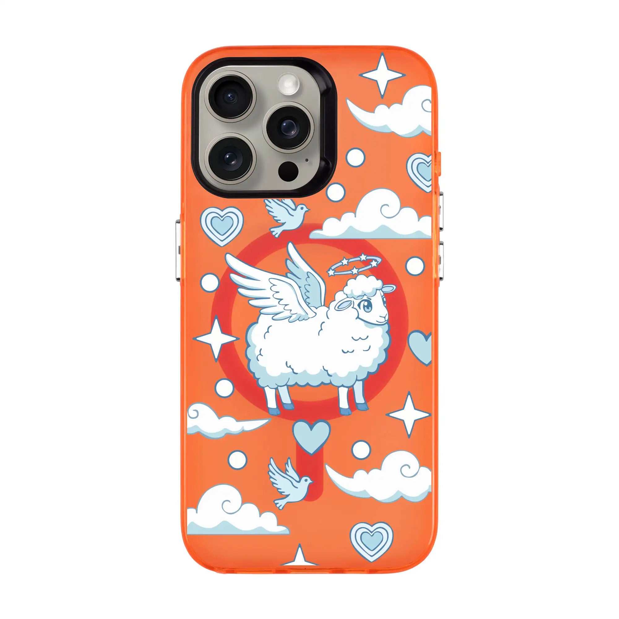 Flying Sheep-Hold Kılıf Magsafe Özellikli - Iphone 15 Pro Max