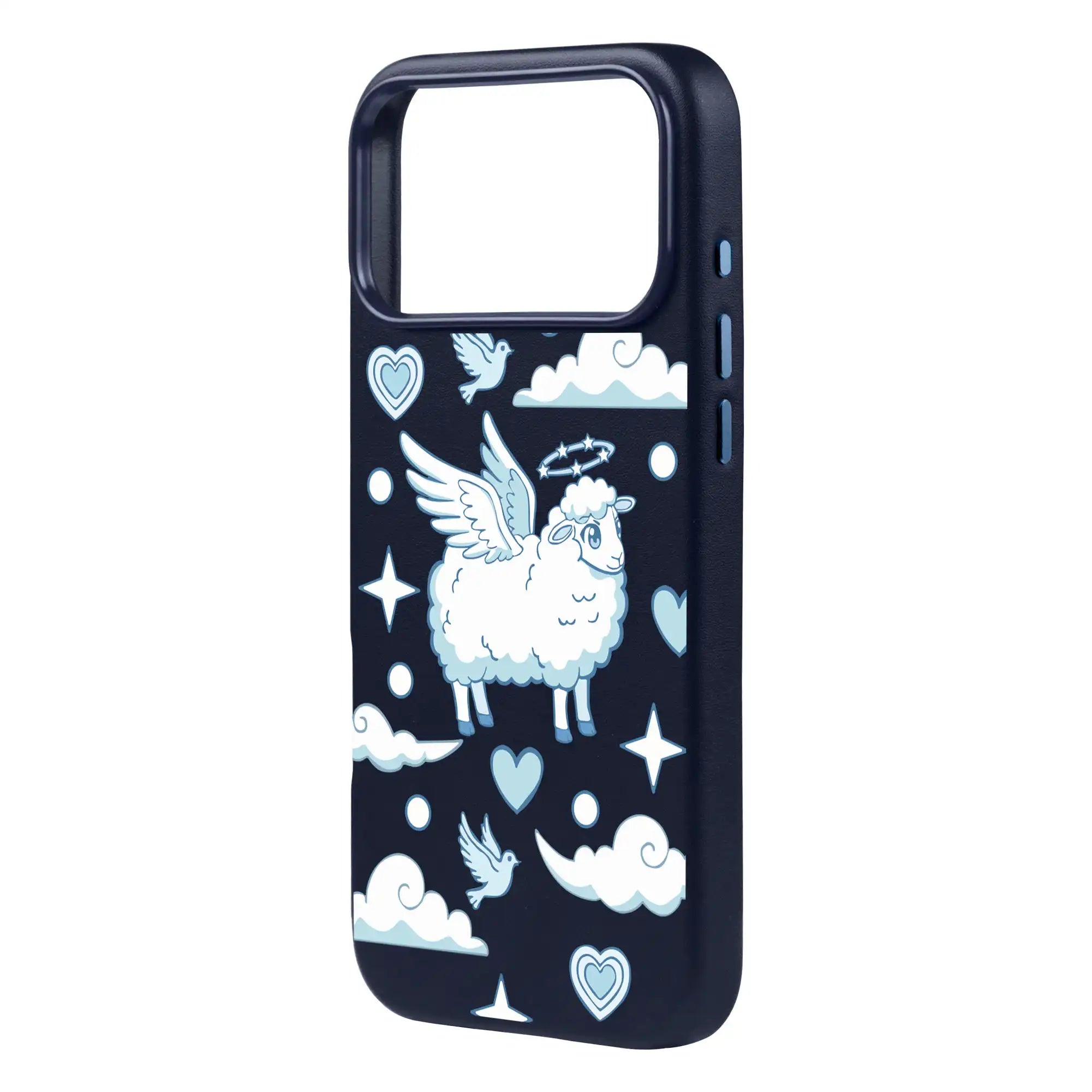 Flying Sheep-Signature Leather Kılıf Magsafe Özellikli - Iphone 17 Pro Max