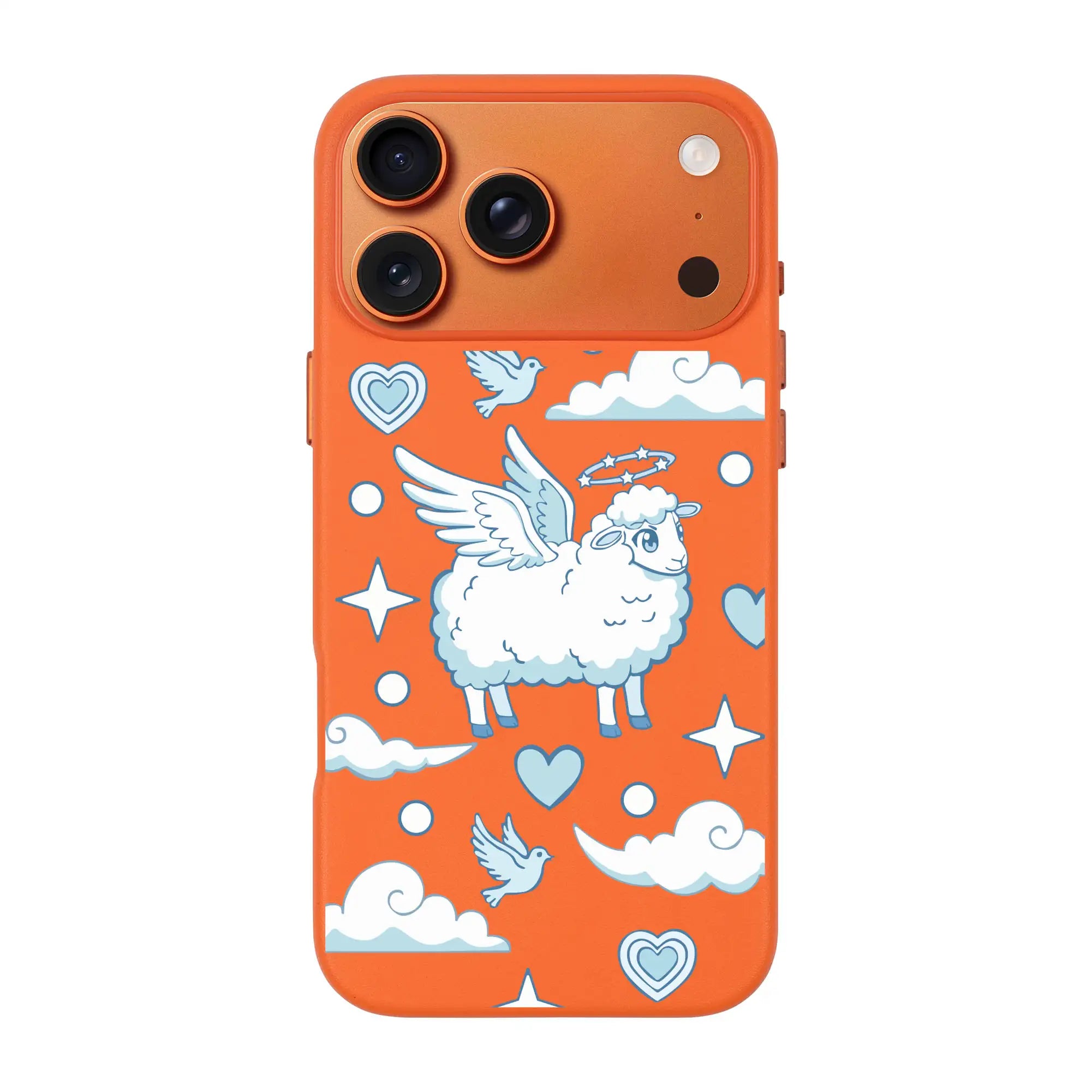 Flying Sheep-Signature Leather Kılıf Magsafe Özellikli - Iphone 17 Pro Max