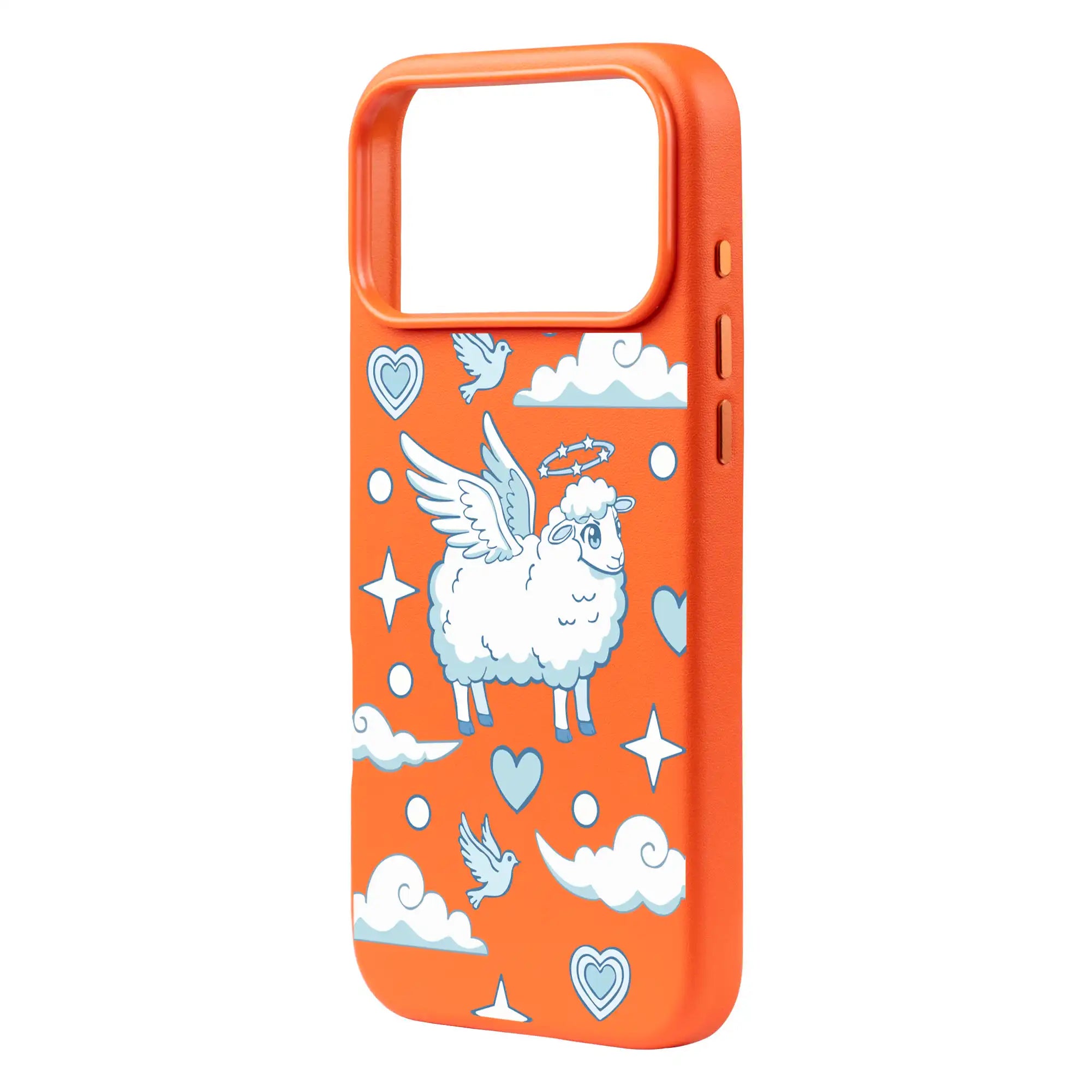 Flying Sheep-Signature Leather Kılıf Magsafe Özellikli - Iphone 17 Pro Max