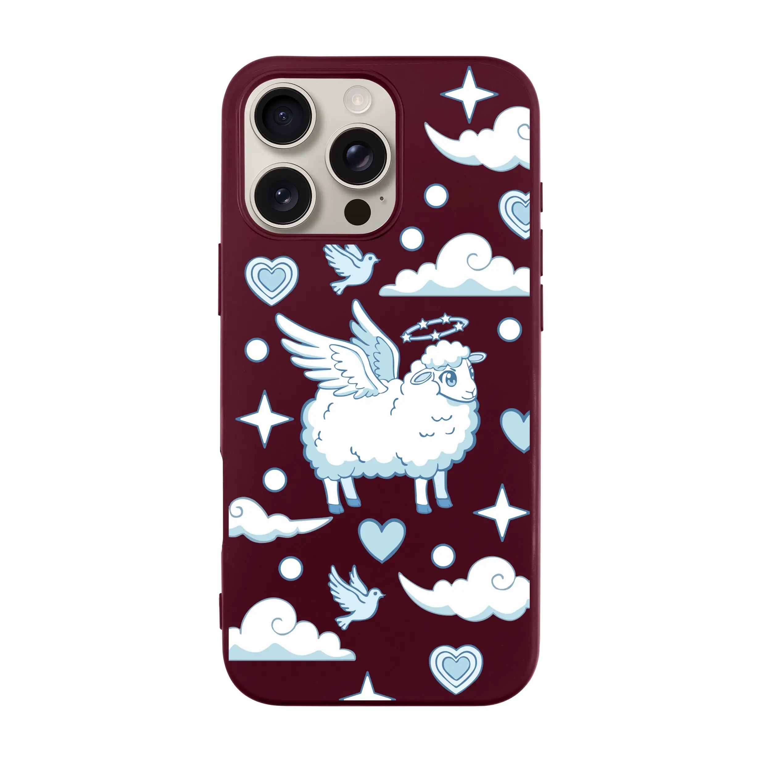 Flying Sheep-Ultra Silikon Kılıf-Iphone 16 Pro Max